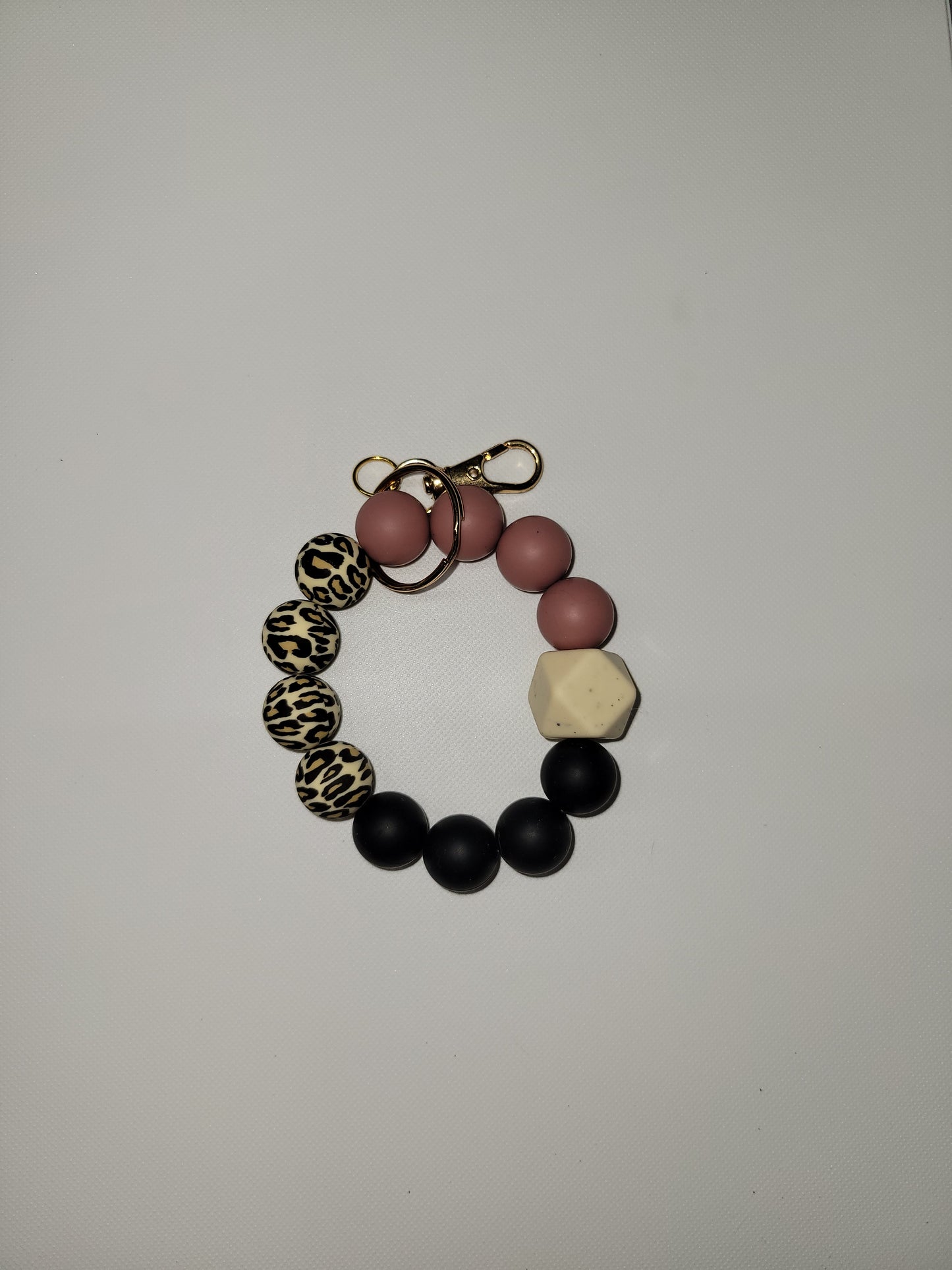 Custom Order Silicone Bead Keychain